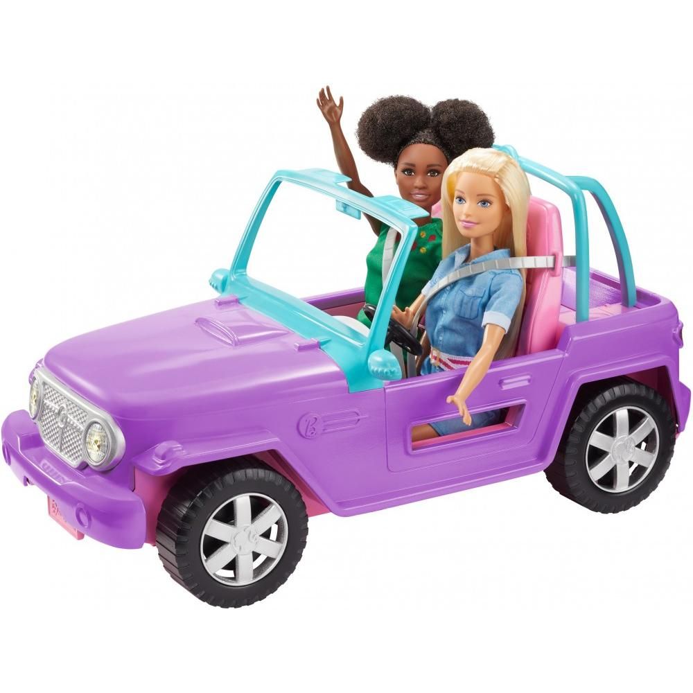 楽天市場 送料無料 Barbie バービー 車 ドライブ 紫 パープル ピンク プレイセット おもちゃ 女の子 楽天海外直送 Walmart 楽天市場店