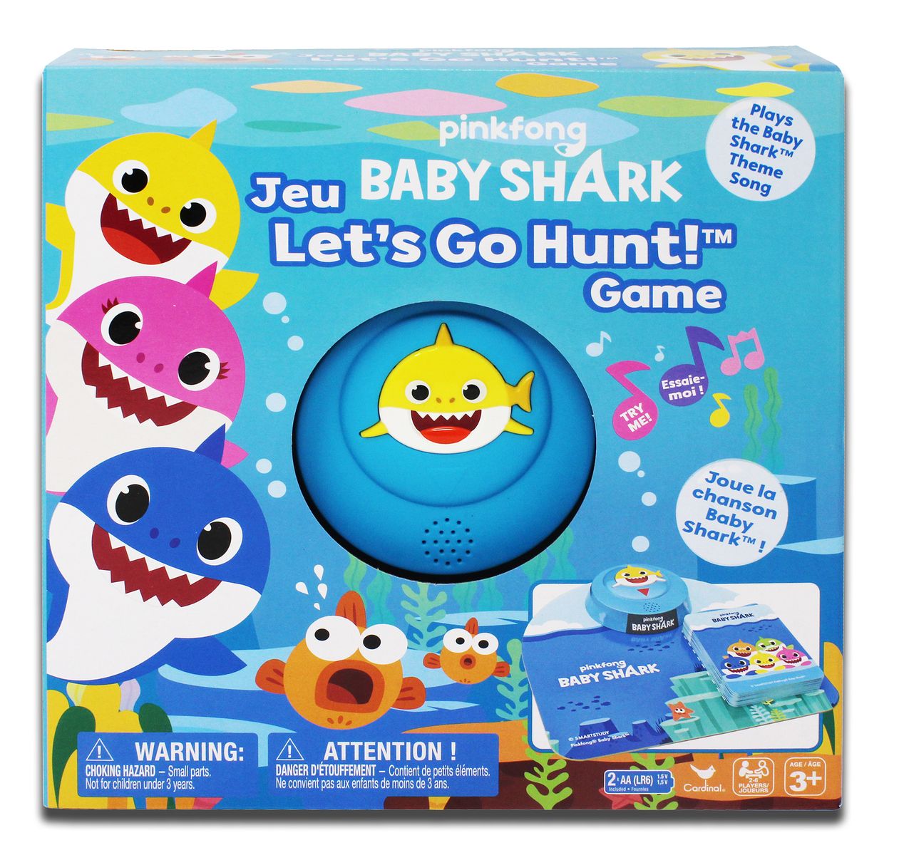 楽天市場 送料無料 Baby Shark ベイビーシャーク Let S Go Hunt カードゲーム 英語 知育玩具 おもちゃ 教育 学習 楽天海外直送 Walmart 楽天市場店