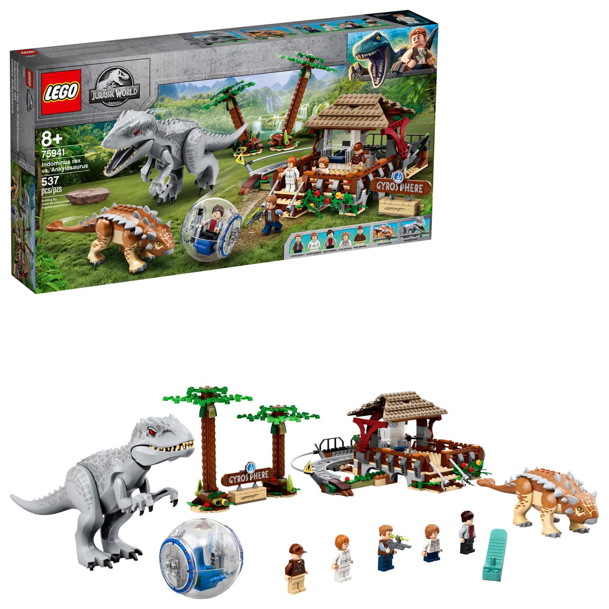 希少 Lego レゴ ジュラシックワールド インドミナス レックス アンキロサウルス 恐竜 537ピース 楽天海外直送 Walmart 店 高い品質 Guaranteedppc Com