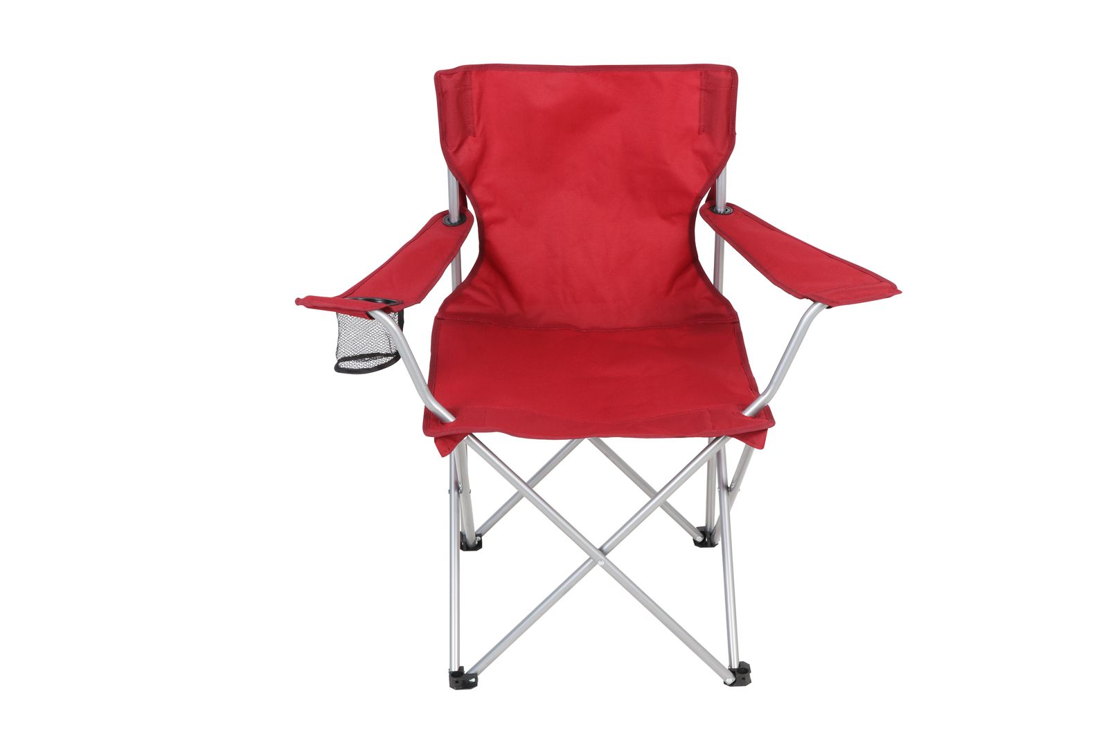 [RDY] [貨物輸送無料] Ozark Trail Basic Quad Folding Outdoor Camp Chair with Cup Holder, Red, Outdoor [外国で通信販売] | Ozark Trail Basic Quad Folding Outdoor Camp Chair with Cup Holder, Red, Outdoor その他-スポーツ・アウトドア-アウトドア