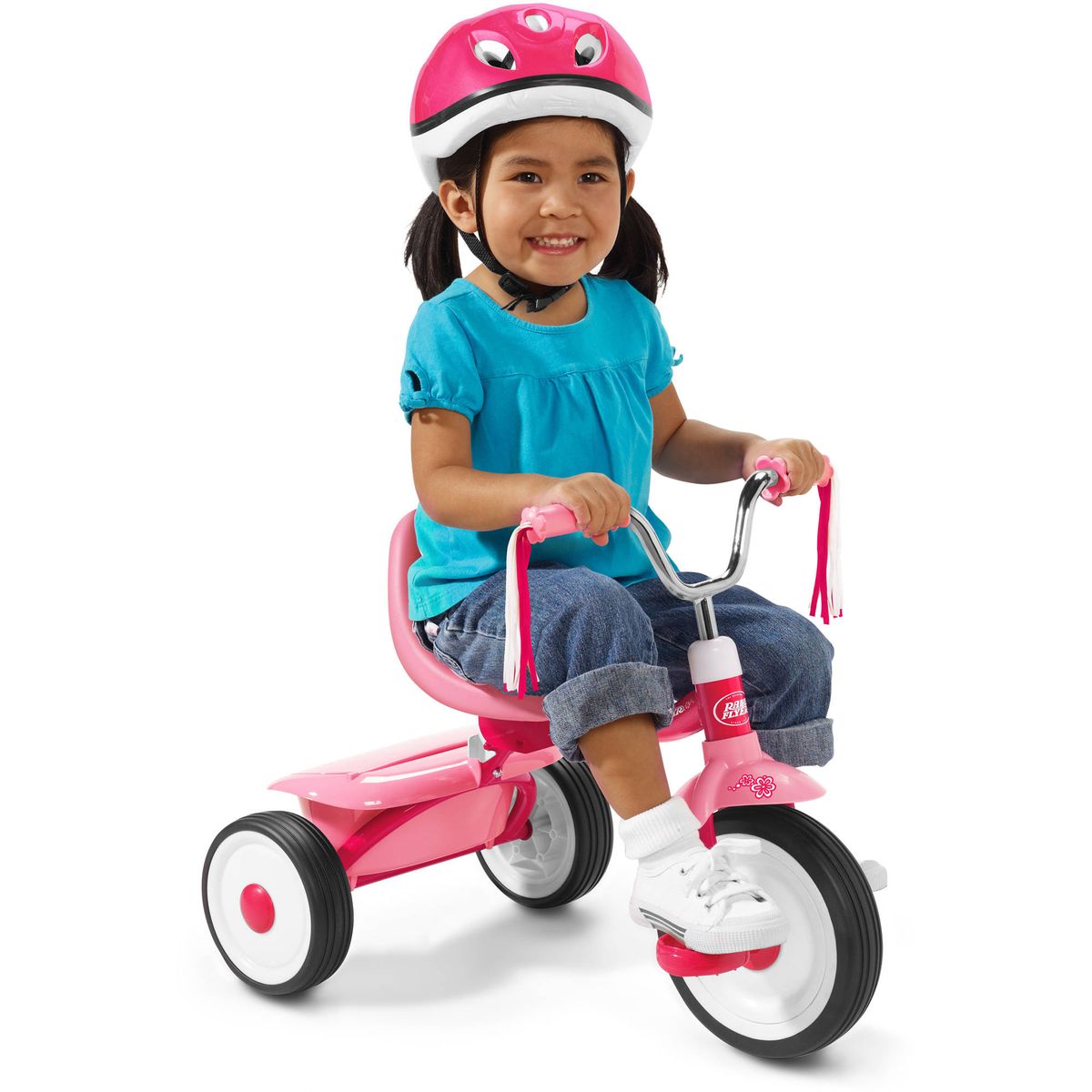 [RDY] [送料無料] Radio Flyer , Ready to Ride Folding Trike, Fully Assembled, Pink [海外通販] | Radio Flyer, Ready to Ride Folding Trike, Fully Assembled, Pink