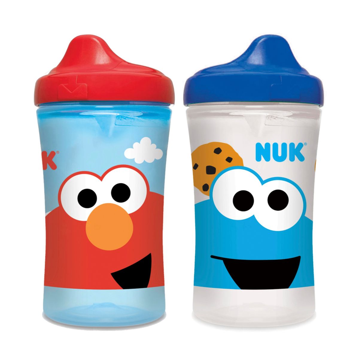 [RDY] [送料無料] NUK ? Sesame Street? Hard Spout Cup, 10 oz, 2 pack, 12+ Months [海外通販] | NUK? Sesame Street? Hard Spout Cup, 10 oz, 2 pack, 12+ Months