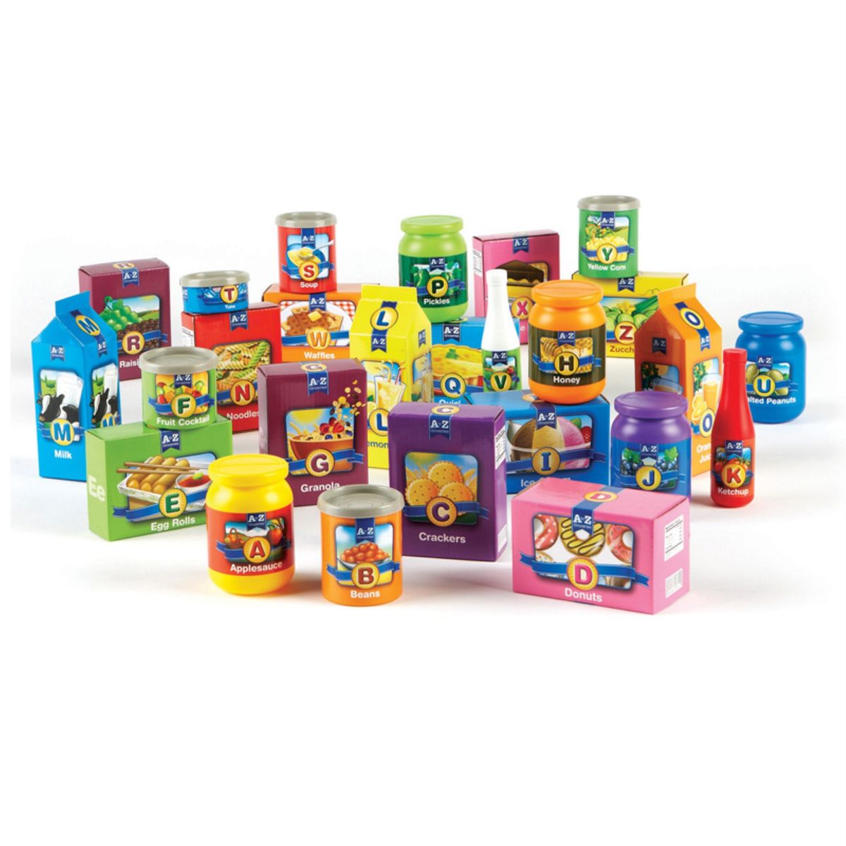 [RDY] [送料無料] Learning Resources , LRN7729, A-Z Alphabet Groceries Activity Set, 26 / Set, Assorted [海外通販] | Learning Resources, LRN7729, A-Z Alphabet Groceries Activity Set, 26 / Set, Assorted