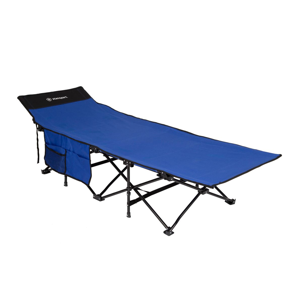 [送料無料] Stansport 簡単セットアップ 折りたたみ式コット 74インチ×26インチ×20.5インチ [海外通販] | Stansport Easy Set-Up Folding Cot 74\" x 26\" x 20.5\"