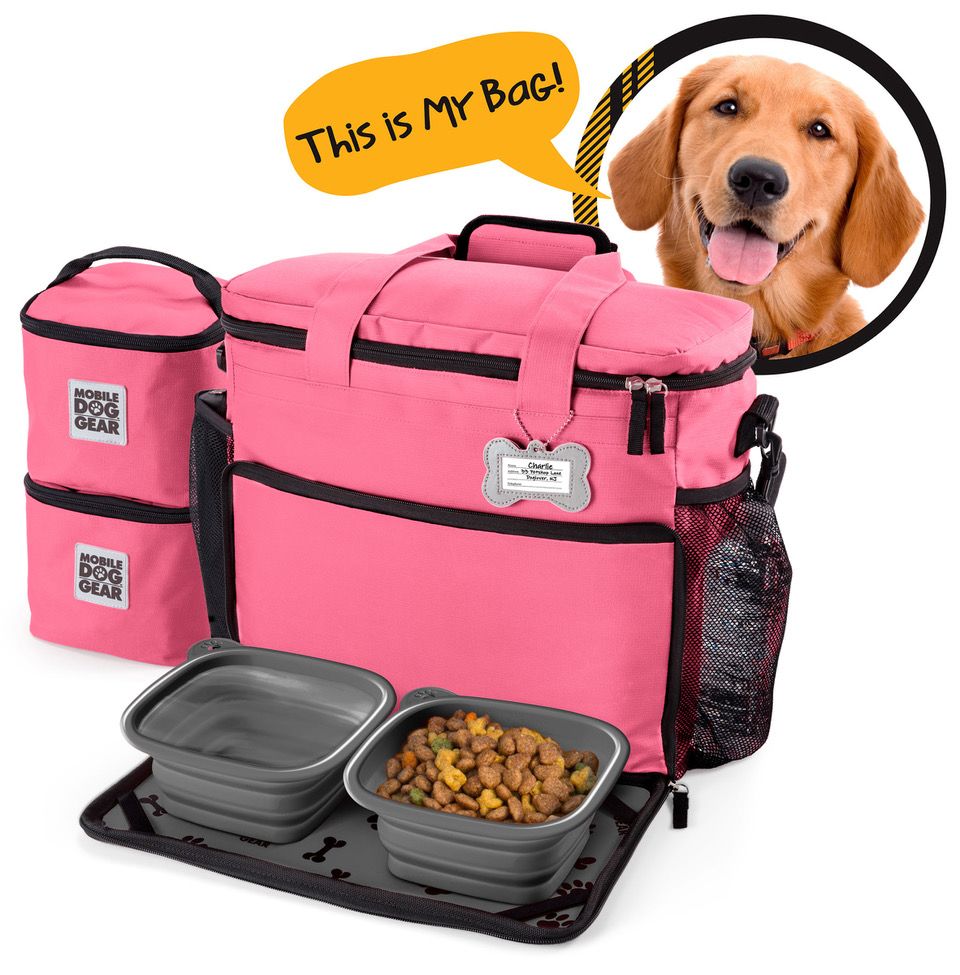 売却 贈り物 送料無料 Mobile Dog Gear ウィークアウェイバッグ ミディアム ラージ ピンク 海外通販 Week Away Bag Medium Large Pink paulhuntingford.com paulhuntingford.com