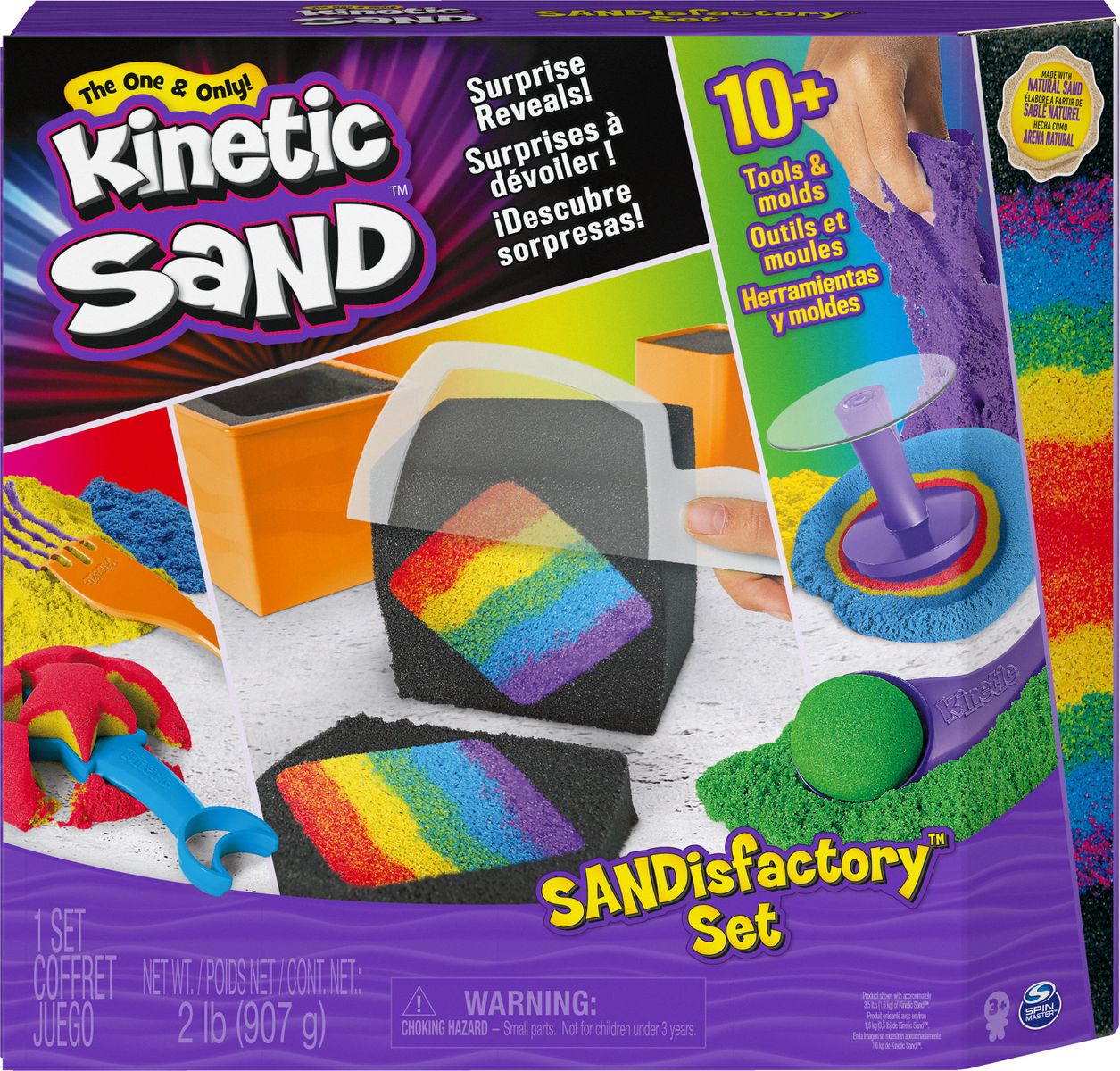 送料無料 Kinetic Sand キネティックサンド サンドイズファクトリーセット 3歳以上の子供向け キッズ おもちゃ 玩具 砂 カラフル 知育玩具 室内用砂遊び おもちゃ砂 キネティックサンドビルド 砂 砂遊び おうち時間 赤ちゃん砂 楽天海外直送 Indorerwamo Com
