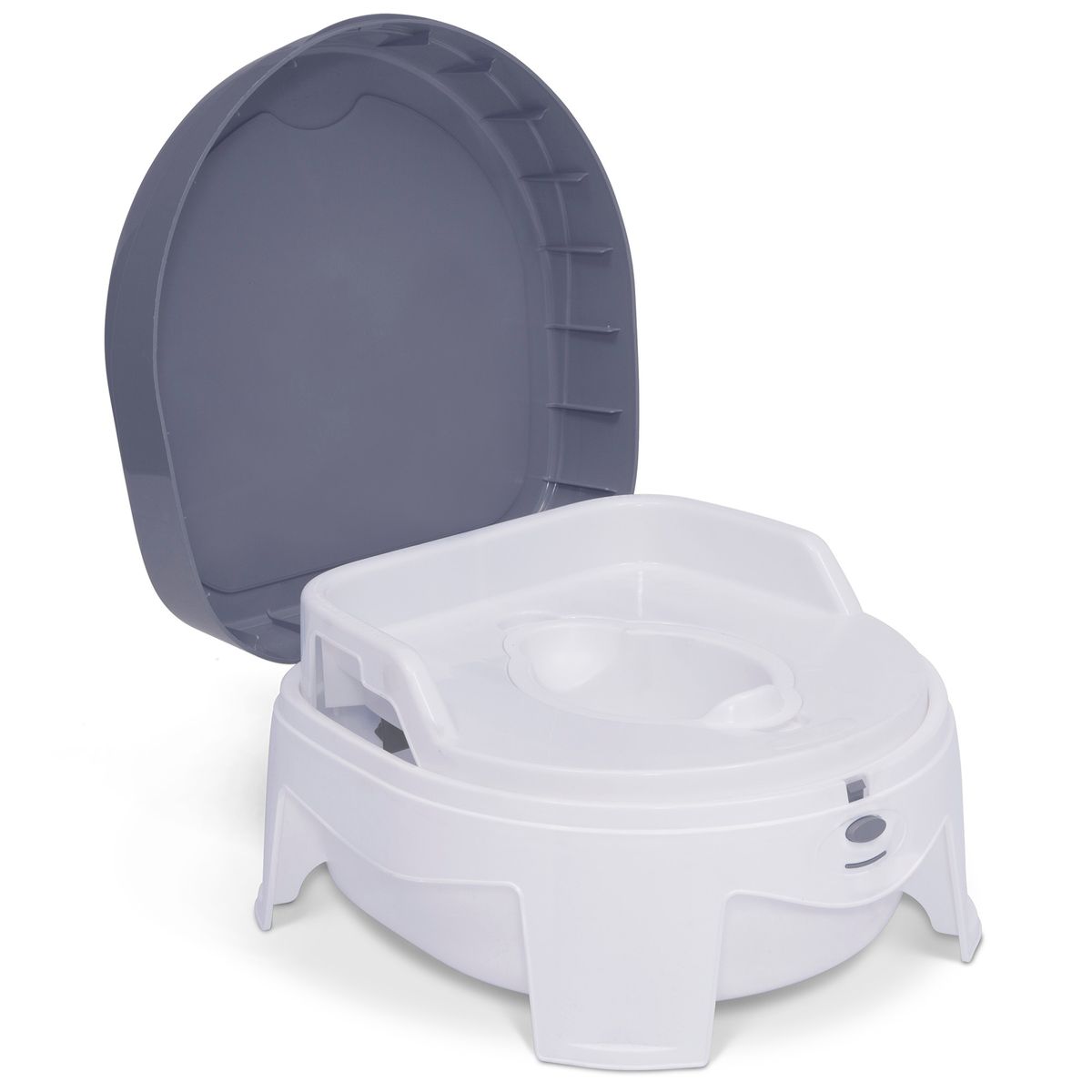 【あす楽対応】 ５５％以上節約 送料無料 Delta Children PerfectSize Potty - Made with Eco-Friendly Recycled Ocean Material White Grey 海外通販 karizma-tuebingen.de karizma-tuebingen.de
