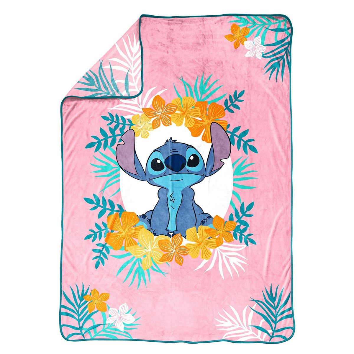 市場 送料無料 Tropical X Stitch Kids Floral Lilo And Blanket 62 90