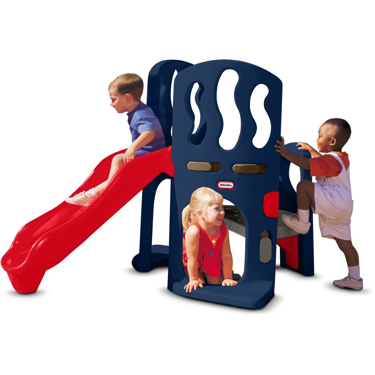[RDY] [送料無料] Little Tikes Hide & Slide Climber, Blue & Red - 2歳から6歳までの子供用クライミングトイ・スライド [海外通販] | Little Tikes Hide & Slide Climber, Blue & Red - Climbing Toy and Slide