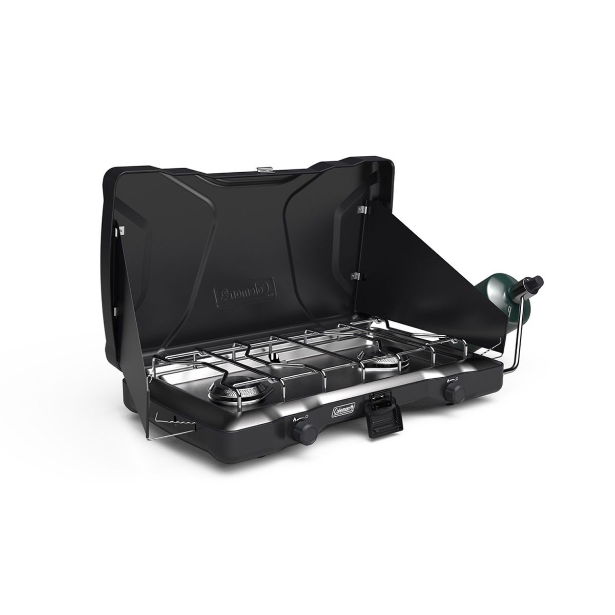 [RDY] [貨物輸送無料] Coleman トリ米トン2バーナーポータブルプロパンガンストーブ [外国で通信販売] | Coleman Triton 2-Burner Portable Propane Camping Stove