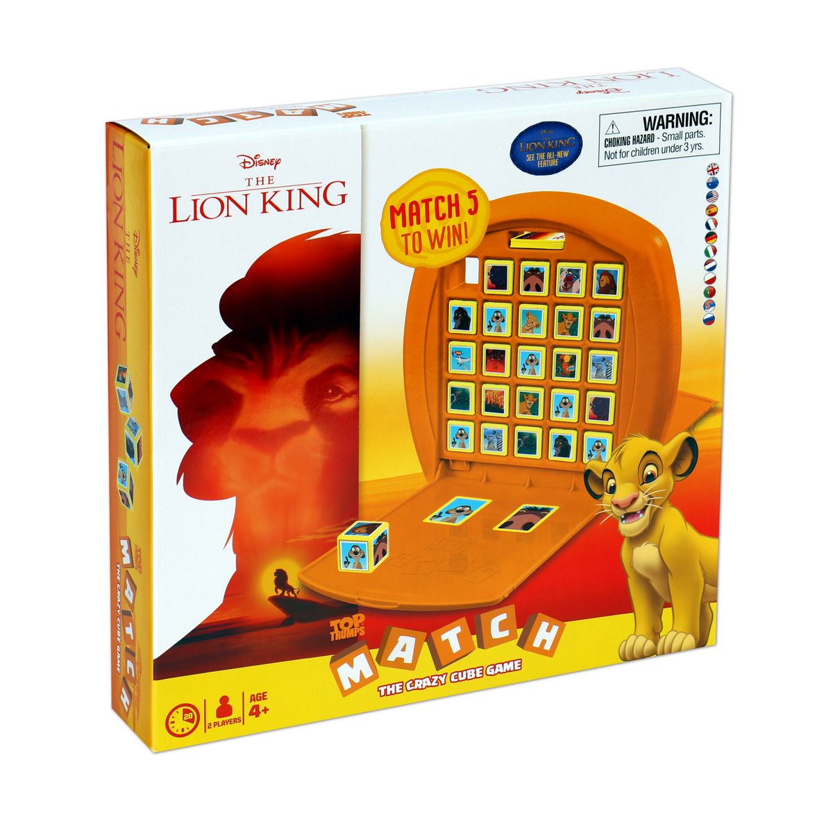 期間限定で特別価格 送料無料 Top Trumps Game Of Match ライオンキング カードゲーム 海外通販 Lion King Card Balkon86 Ru