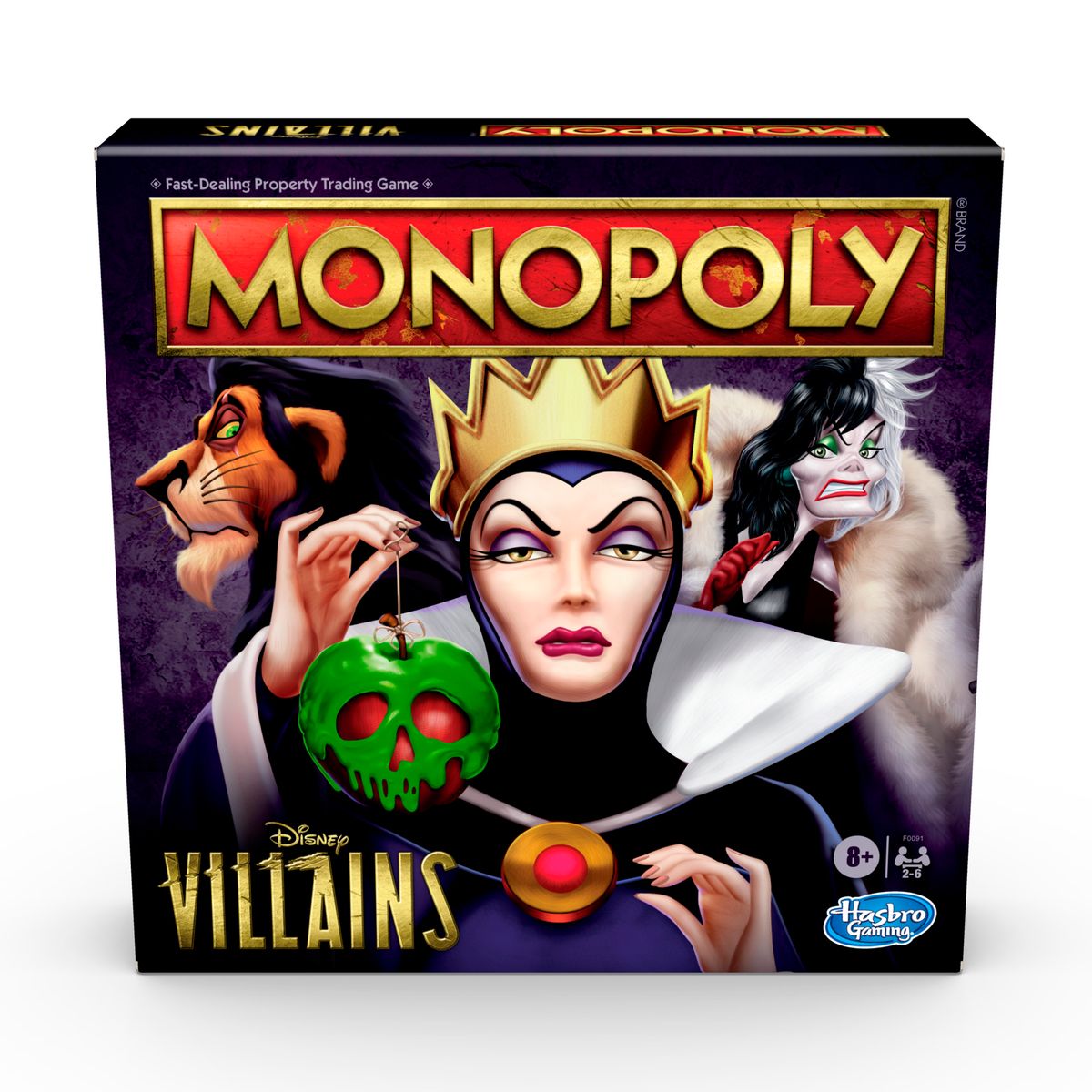 送料無料 Monopoly ディズニー ヴィランズ版ボードゲーム 8歳以上対象 2 6人用 海外通販 Monopoly Disney Villains Edition Board Game For Ages 8 And Up 2 6 Players レビュー高評価のおせち贈り物