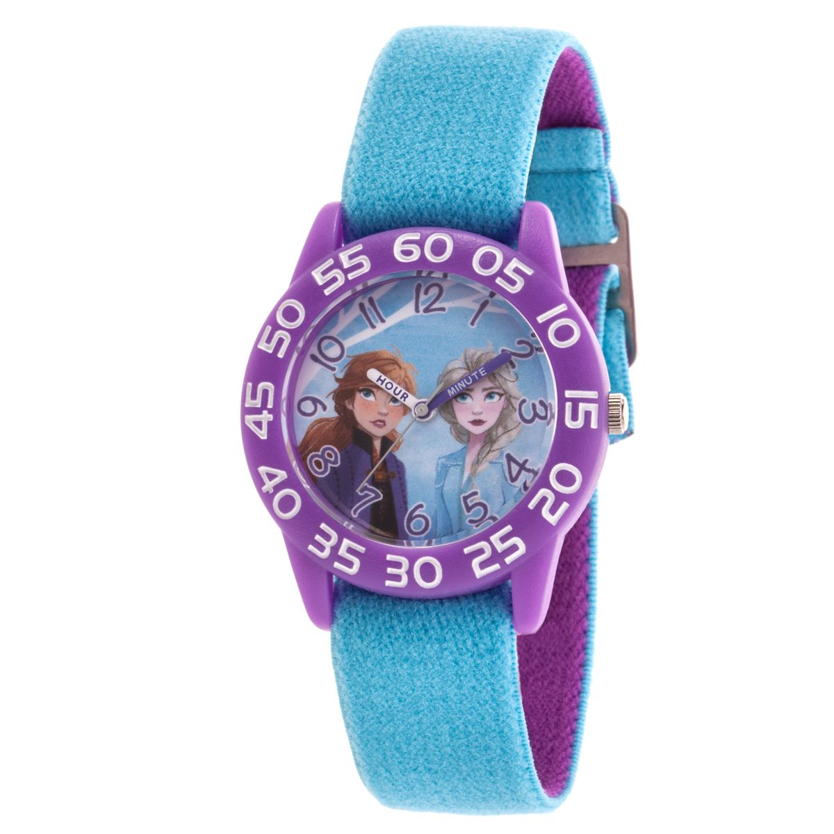送料無料 Disney 1 Pack 2 Anna Elsa Frozen Girls Plastic Purple Watch And 海外通販 最安値で Frozen