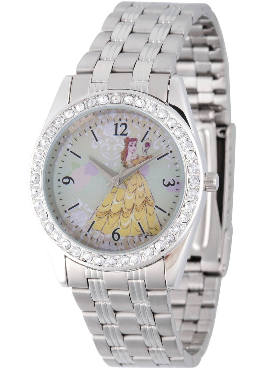 送料無料 Disney Princess Belle Women S Silver Alloy Glitz Watch Silver Stainless Steel Bracelet 楽天海外直送 Disney Princess Belle Women S Silver Alloy Glitz Watch Silver Stainless Steel Bracelet Maf Gov Ws