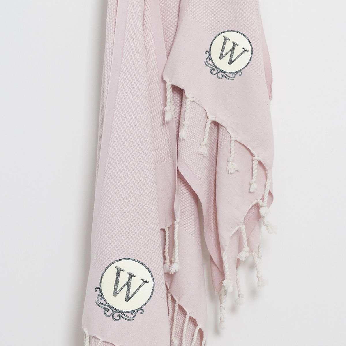 送料無料 Linum Home 引き出物 最も信頼できる Textiles トルコ製コットンビーチ ハンドタオル2枚セット 35インチ x 68インチ ピンク 海外通販 Towels Pink Pieces Beach Cotton Turkish 35