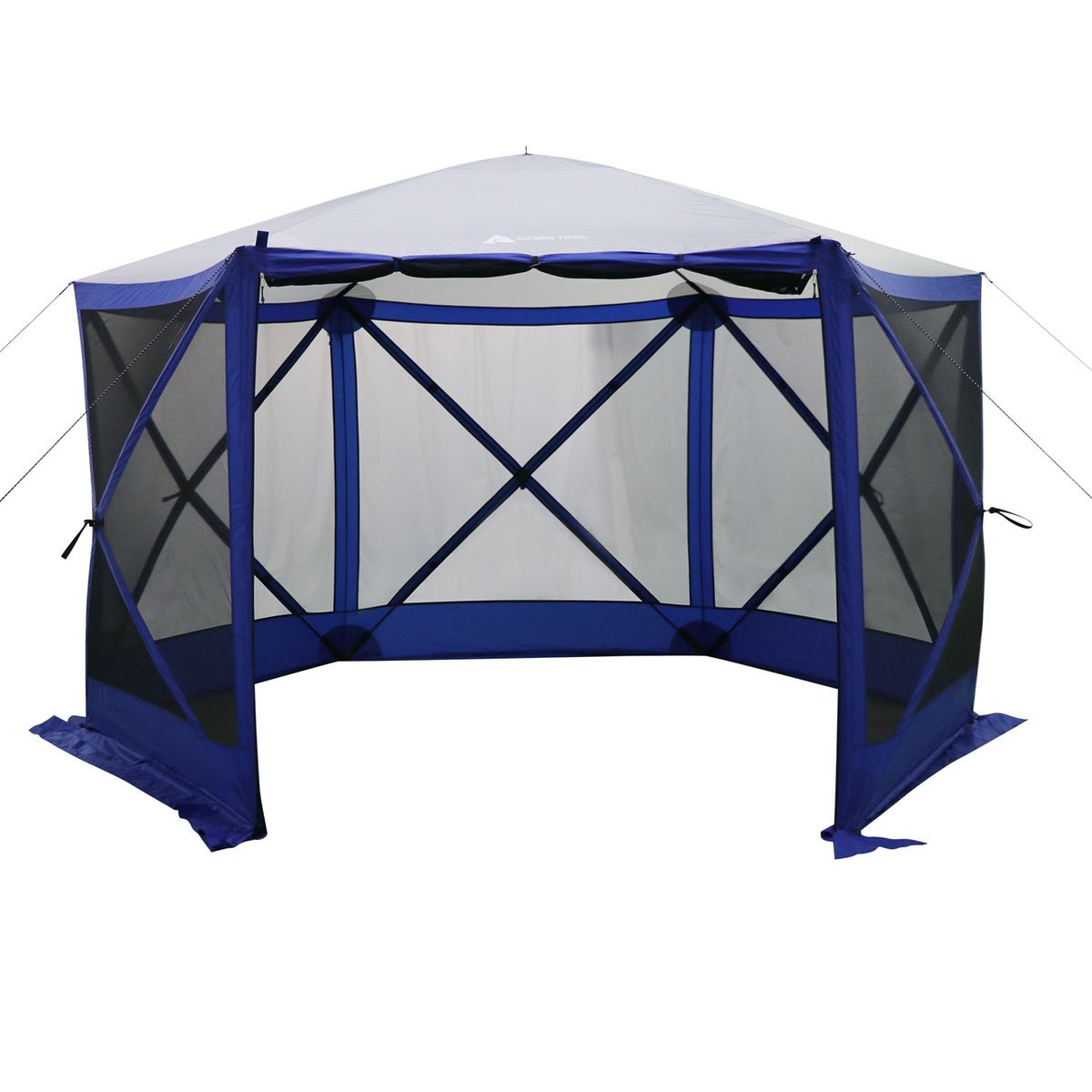 [RDY] [送料無料] Ozark Trail 6 Hub Outdoor Camping 11'x10' Screen House, One Room, Blue [楽天海外通販] | Ozark Trail 6 Hub Outdoor Camping 11'x10' Screen House, One Room, Blue画像