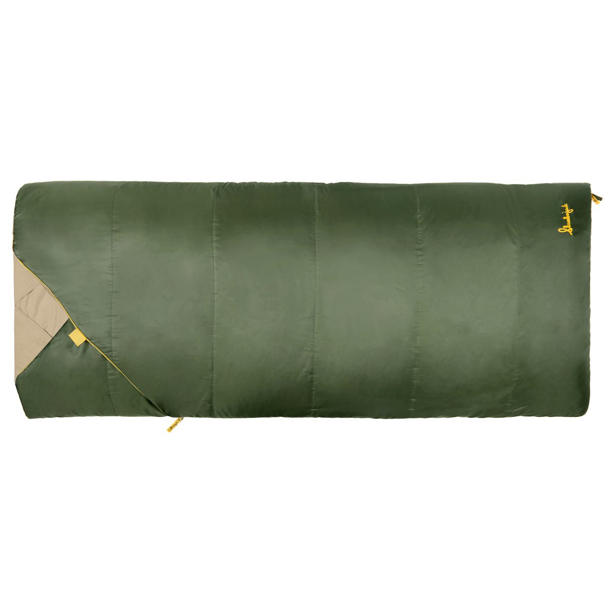 [RDY] [送料無料] Slumberjack 35F Fall River Multi-Layer Sleeping Bag, Green/Beige/Yellow [海外通販] | Slumberjack 35F Fall River Multi-Layer Sleeping Bag, Green/Beige/Yellow