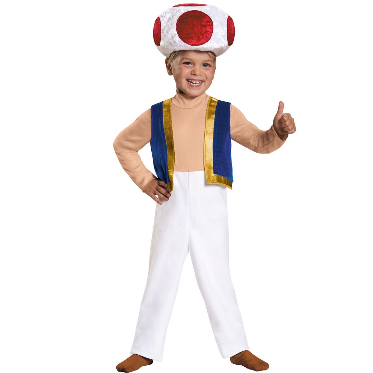 6523円 熱い販売 送料無料 スーパーマリオブラザーズ トードラー Halloween ハロウィン コスチューム コスプレ 衣装 仮装 子供 子ども キッズ 男の子 男児 海外通販 Toad Toddler Costume Super Mario Brothers