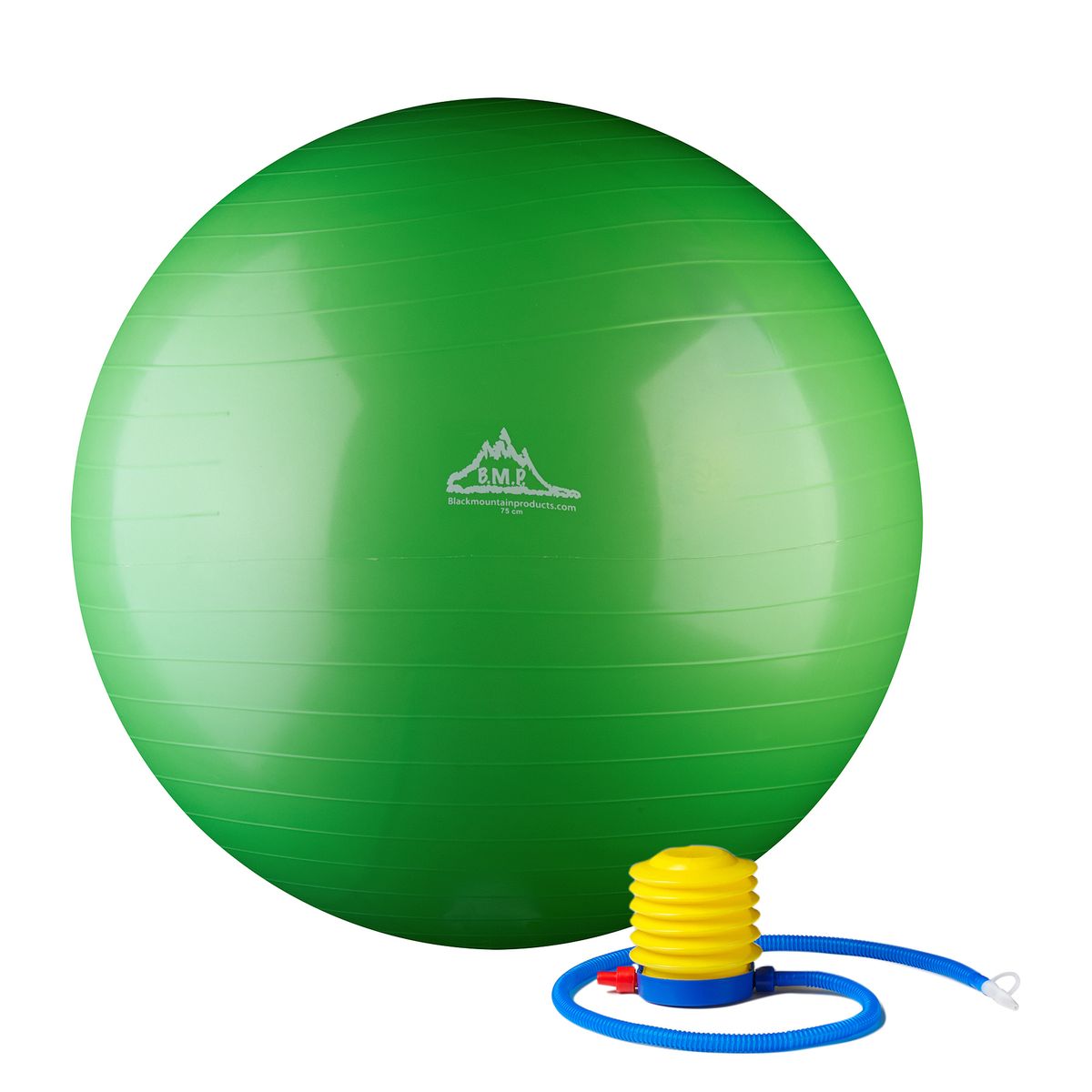 代引不可 送料無料 Black Mountain Products ポンプ 75cm の緑が付いている 00lbs 静的な強さの練習の安定性の球 楽天海外通販 Static Strength Exercise Stability Ball With Pump Green