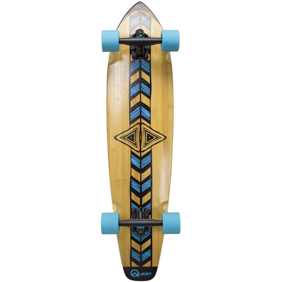 在庫限り 送料無料 Quest Boards 36インチ トーテム ロングボード スケートボード 海外通販 36 In Totem Longboard Skateboard Fucoa Cl