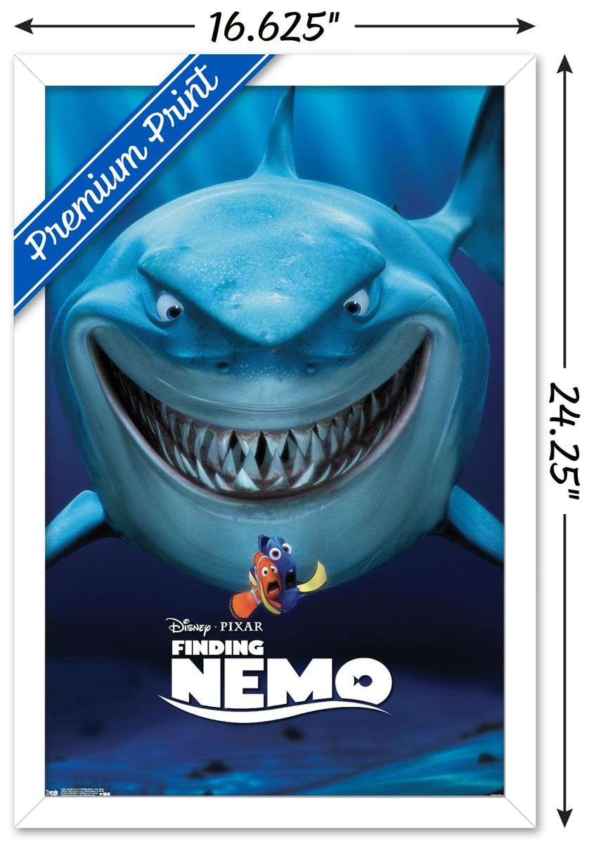 送料無料 ディズニー 1シートウォールポスター 14 725 22 375 Disney Finding Framed Nemo One Pixar Poster Sheet Wall X ニモ ピクサー ファインディング フレーム付き 海外通販 注目ショップ ブランドのギフト ピクサー