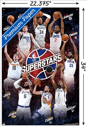 Nbaリーグ スーパースターズ21 壁掛けポスター 22 375 画鋲付き Nbaリーグ スーパースターズ21 壁掛けポスター 22 375 画鋲付き