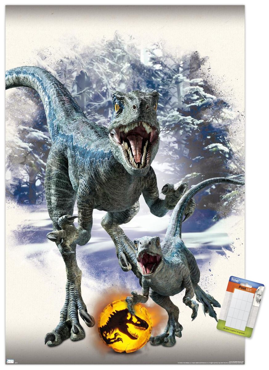 ファッションデザイナー 送料無料 ジュラシック ワールドドミニオン ブルー ベータ フォーカルウォールポスター 14 725 X 22 375 楽天海外通販 Jurassic World Dominion Blue And Beta Focal Wall Poster Toyama Nozai Co Jp