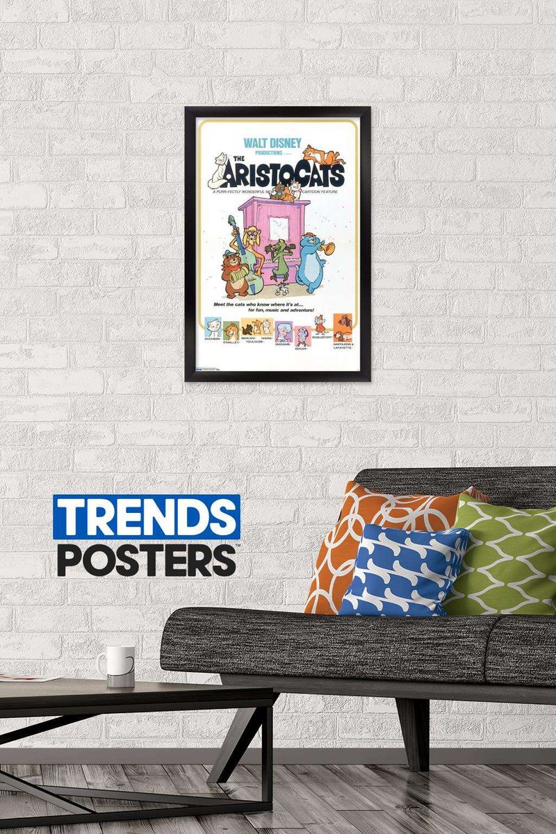 送料無料 Disney Aristocats The One Wall Poster Sheet 14 725