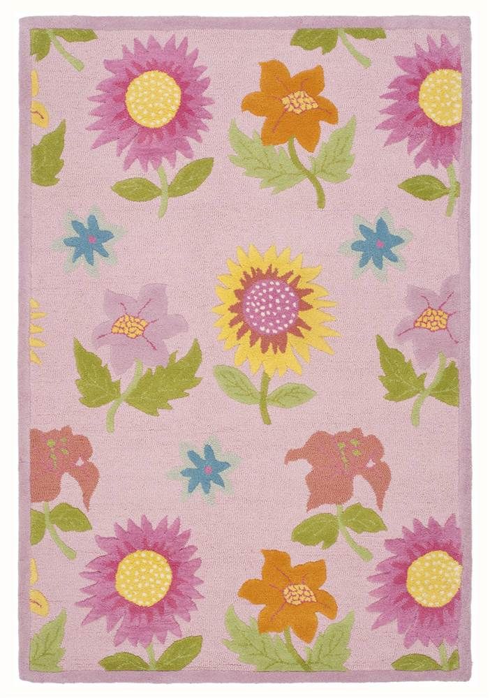 [貨物輸送無料] Safavieh キッズフローラル Vana Floral エリアラグまたは伝令 [外国で通信販売] | Safavieh Kids Floral Vana Floral Area Rug or Runner 子供部屋用インテリア・寝具・収納-インテリア・寝具・収納