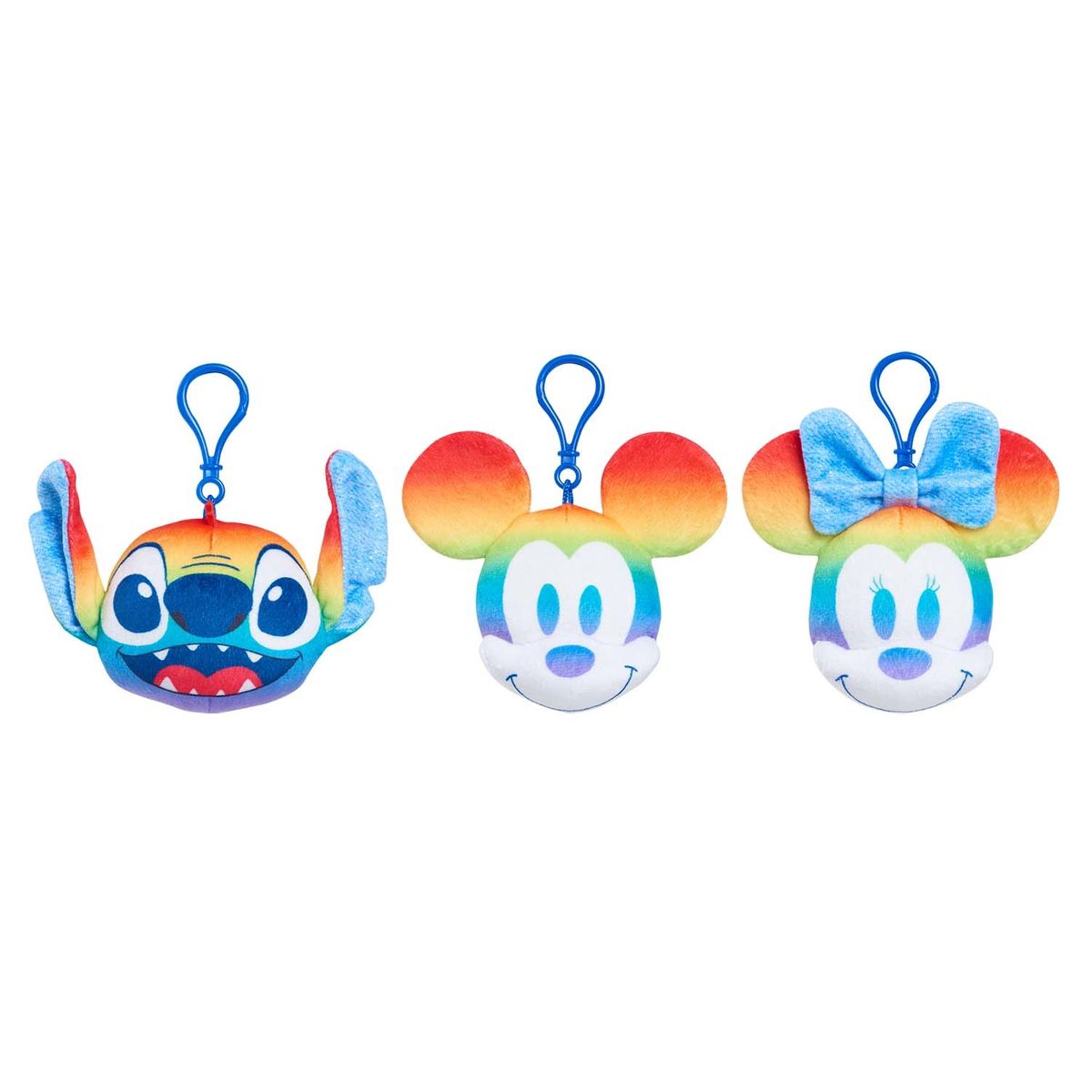 送料無料 Just Play Disney Pride Clip On Plush 3pk Unisex 海外通販 3pk 男性に人気