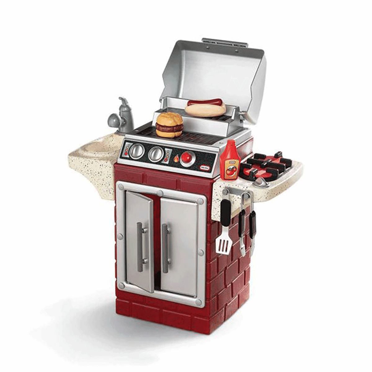 [送料無料] Little Tikes 裏庭バーベキュー Get Out \'n\' Grill BBQ Toy Play Set [海外通販] | Little Tikes Backyard Barbecue Get Out \'n\' Grill BBQ Toy Play Set
