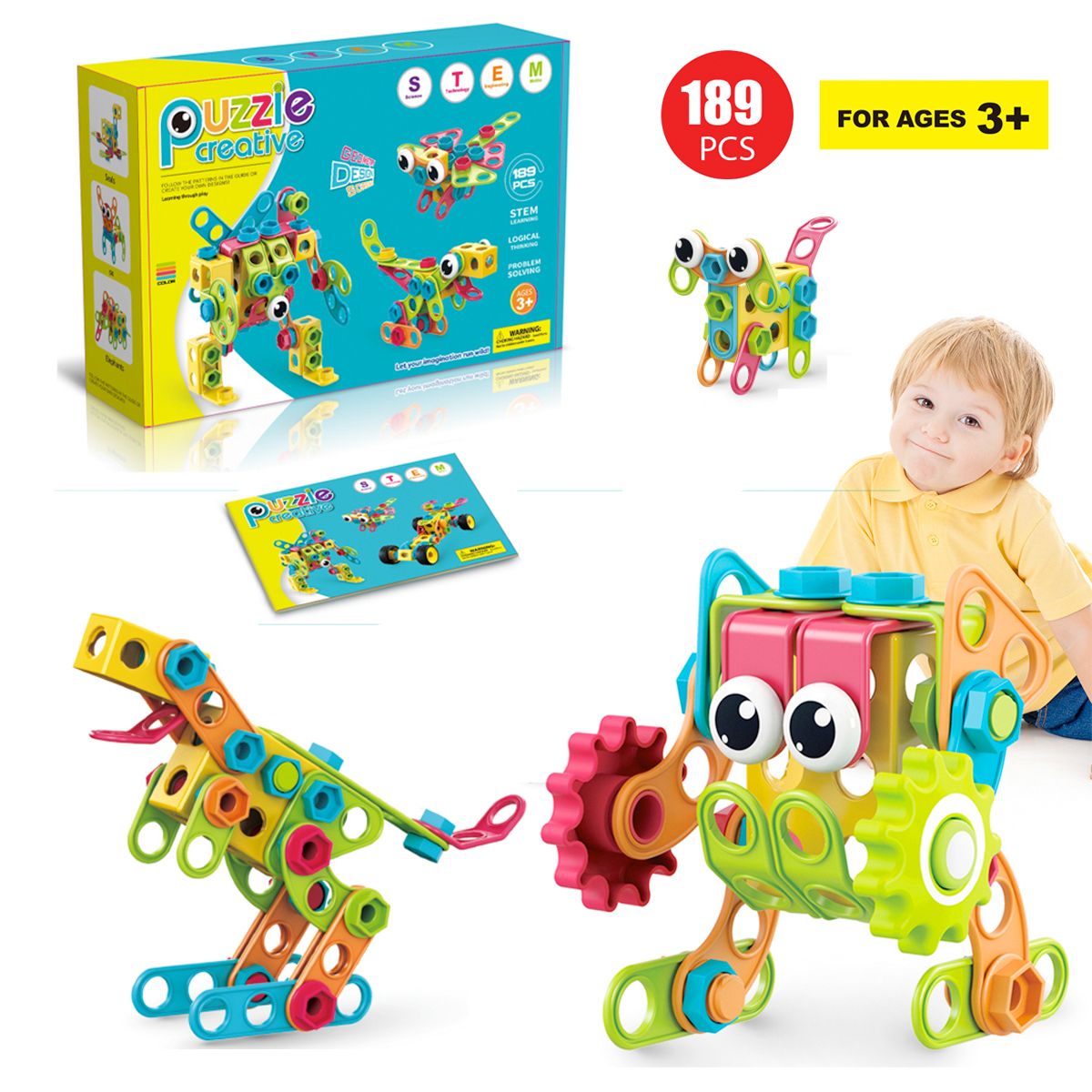 [送料無料] 189ピースビルディングセット [海外通販] | 189 Piece Building Set