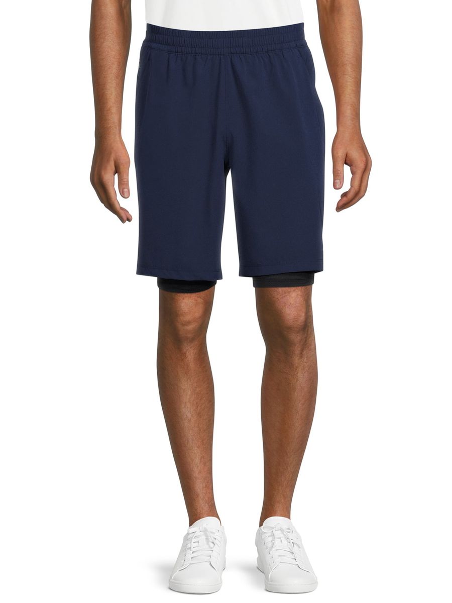 【楽天市場】[送料無料] Russell メンズ＆ビッグメンズアクティブ2イン1ウーブンショーツ ライナー付き 5XLサイズまで [楽天海外