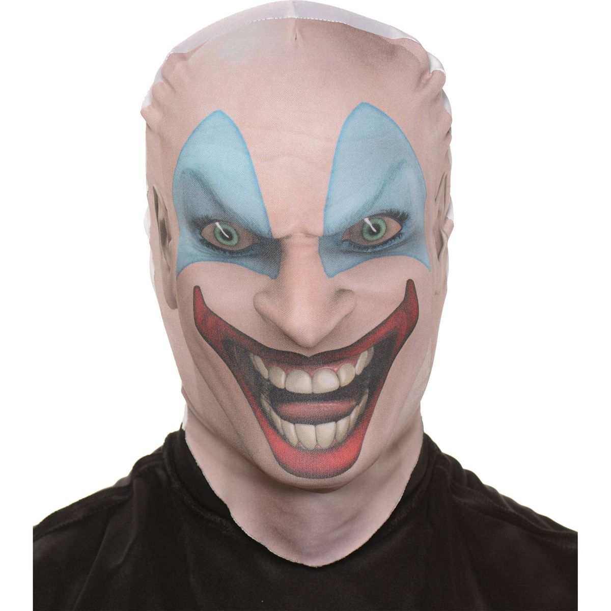 直輸入品激安 SALE 60%OFF 送料無料 キラーピエロスキンマスク 大人用ハロウィンアクセサリー 海外通販 Killer Clown Skin Mask Adult Halloween Accessory paulhuntingford.com paulhuntingford.com