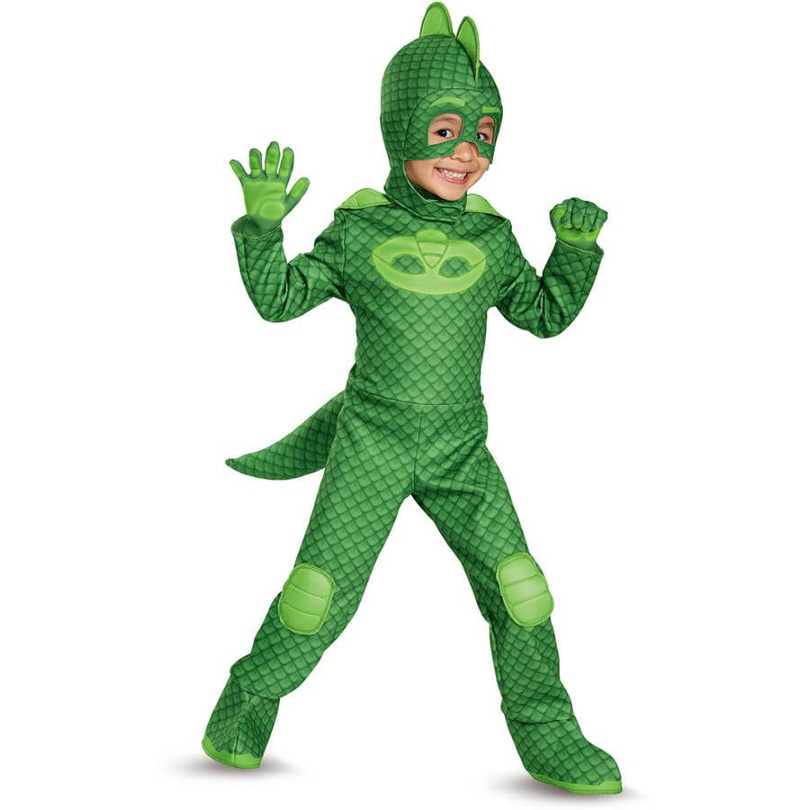 [送料無料] PJ Masks 月光デラックス子供ハロウィンコスチューム [海外通販] | PJ Masks Gekko Deluxe Child Halloween Costume