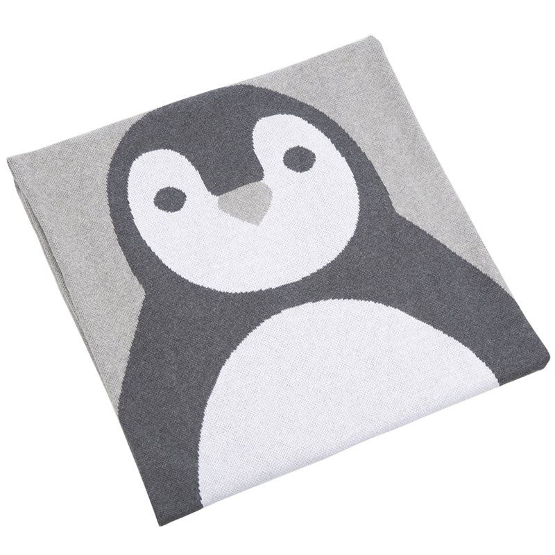 [送料無料] Safavieh Olly The Penguin Baby Throw, Grey/White [海外通販] | Safavieh Olly The Penguin Baby Throw, Grey/White