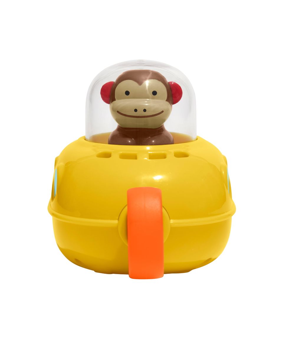 [RDY] [送料無料] Skip Hop ズー プル＆ゴー サブマリン ベビーバス・トイ モンキー [海外通販] | Skip Hop Zoo Pull & Go Submarine Baby Bath Toy - Monkey