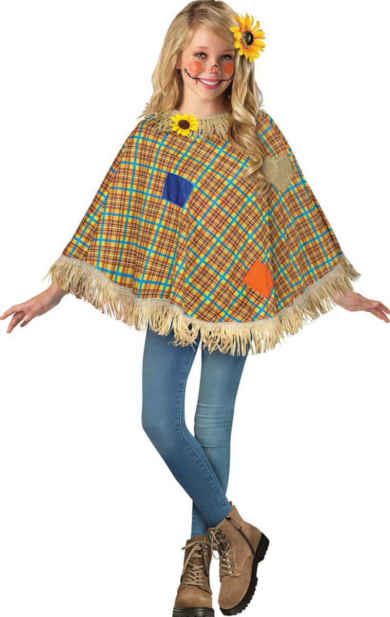 [RDY] [送料無料] Morris Costumes FW90848S スケアクロウ・スウィートチャイルド・ポンチョ [海外通販] | Morris Costumes FW90848S Scarecrow Sweet Child Poncho