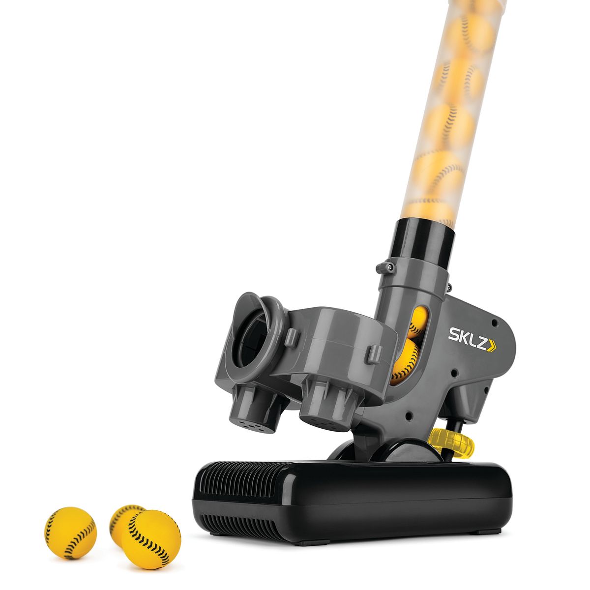 [RDY] [貨物輸送無料] SKLZ ライティングボルト・プロ 軽さで持っていく能力のあるな26球入り口・入口の自動小銃ピッチングマシン [外国で通信販売] | SKLZ Lighting Bolt Pro Lightweight and Portable Automatic Pitching Machine with 26 Ball C