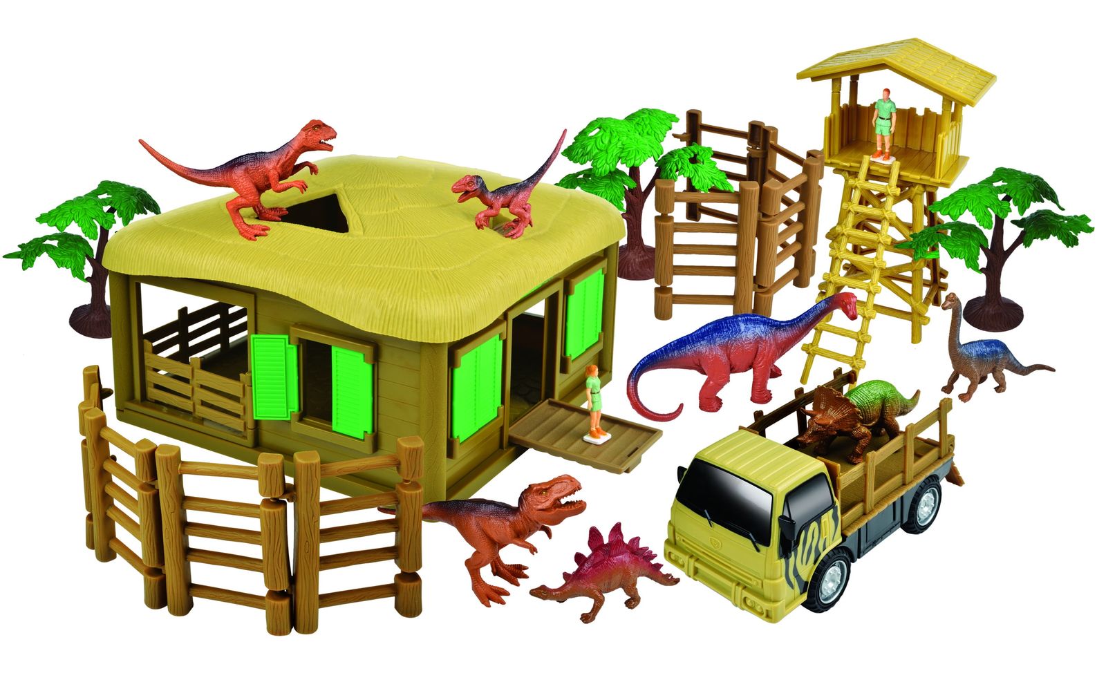 [RDY] [送料無料] Red Box 先史時代の恐竜アクションフィギュアプレイセット、子供3歳以上 [海外通販] | Red Box Pre-Historic Times Dinosaur Action Figure Playset, Children 3+ years
