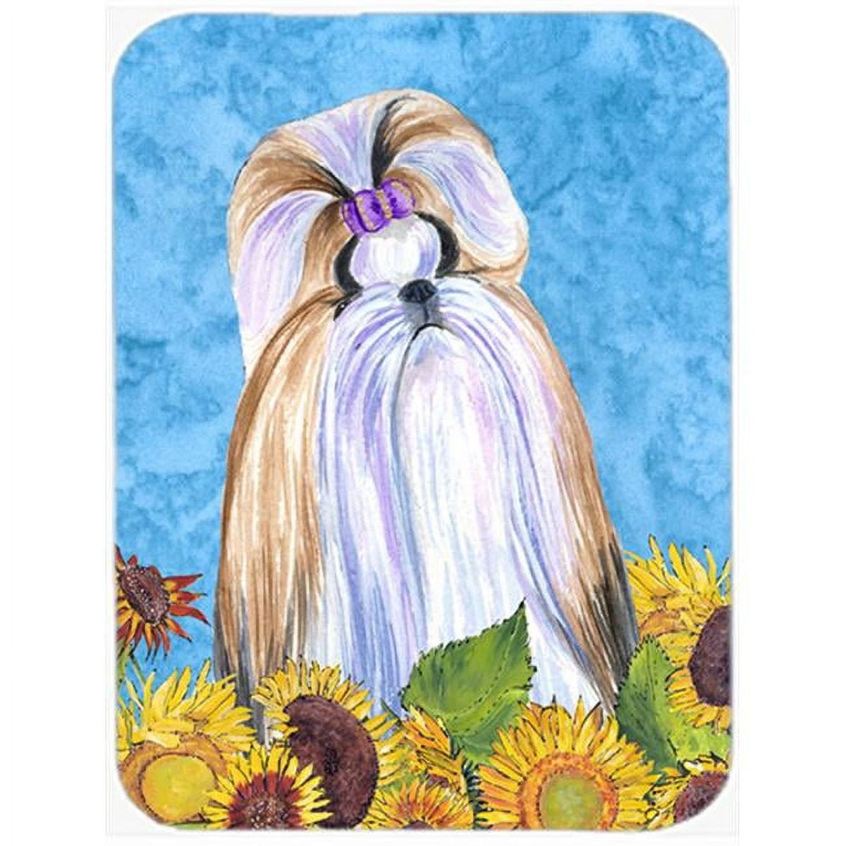 [RDY] [送料無料] Caroline's Treasures シーズー ガラスまな板 大 [海外通販] | Caroline's Treasures Shih Tzu Glass Cutting Board Large 7,543円