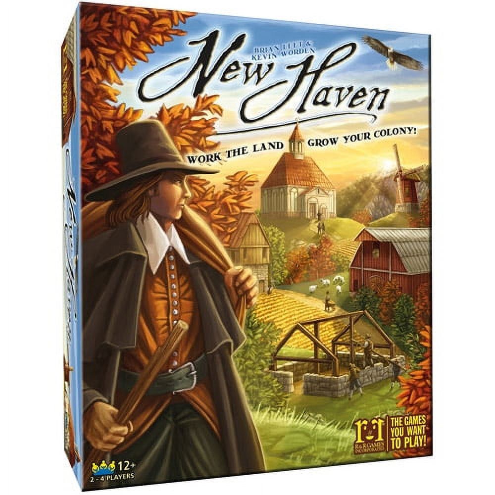 [RDY] [送料無料] ニューヘイブン - タイル敷き詰め戦略ゲーム [楽天海外通販] | New Haven - the Tile-Laying Strategy Game画像