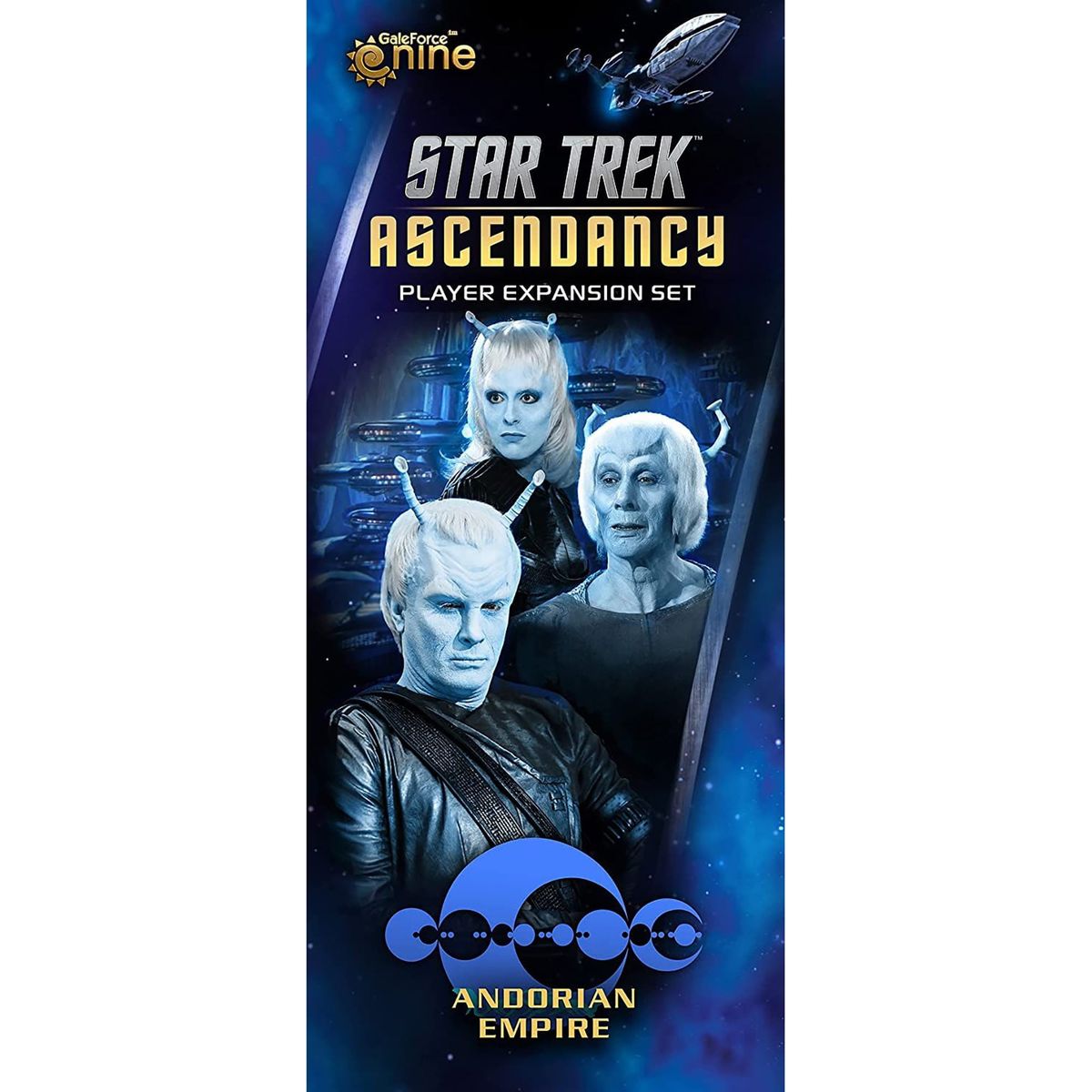 [送料無料] スタートレック アセンダンシーアンドリア拡張 - 対象年齢14才以上、1人以上、1時間 [楽天海外通販] | Star Trek Ascendancy: Andorian Expansion - Ages 14+, 1+ Players, 1 Hour画像