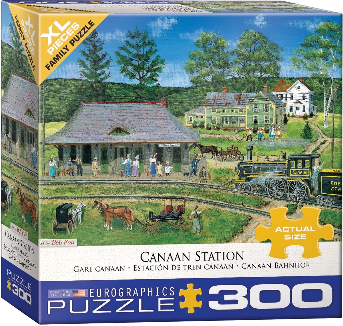 [送料無料] カナン・ステーション 300ピース・パズル [楽天海外通販] | Canaan Station 300-Piece Puzzle画像