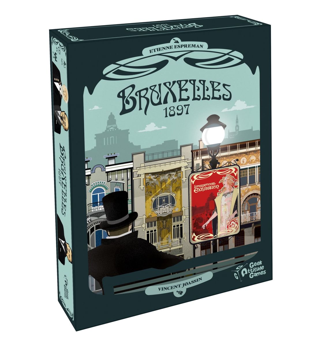 [RDY] [貨物輸送無料] Geek Attitude Games ブリュッセル1897 - 試合ぶりゲーム盤取り組み [外国で通信販売] | Geek Attitude Games Bruxelles 1897 - Strategy Board Game