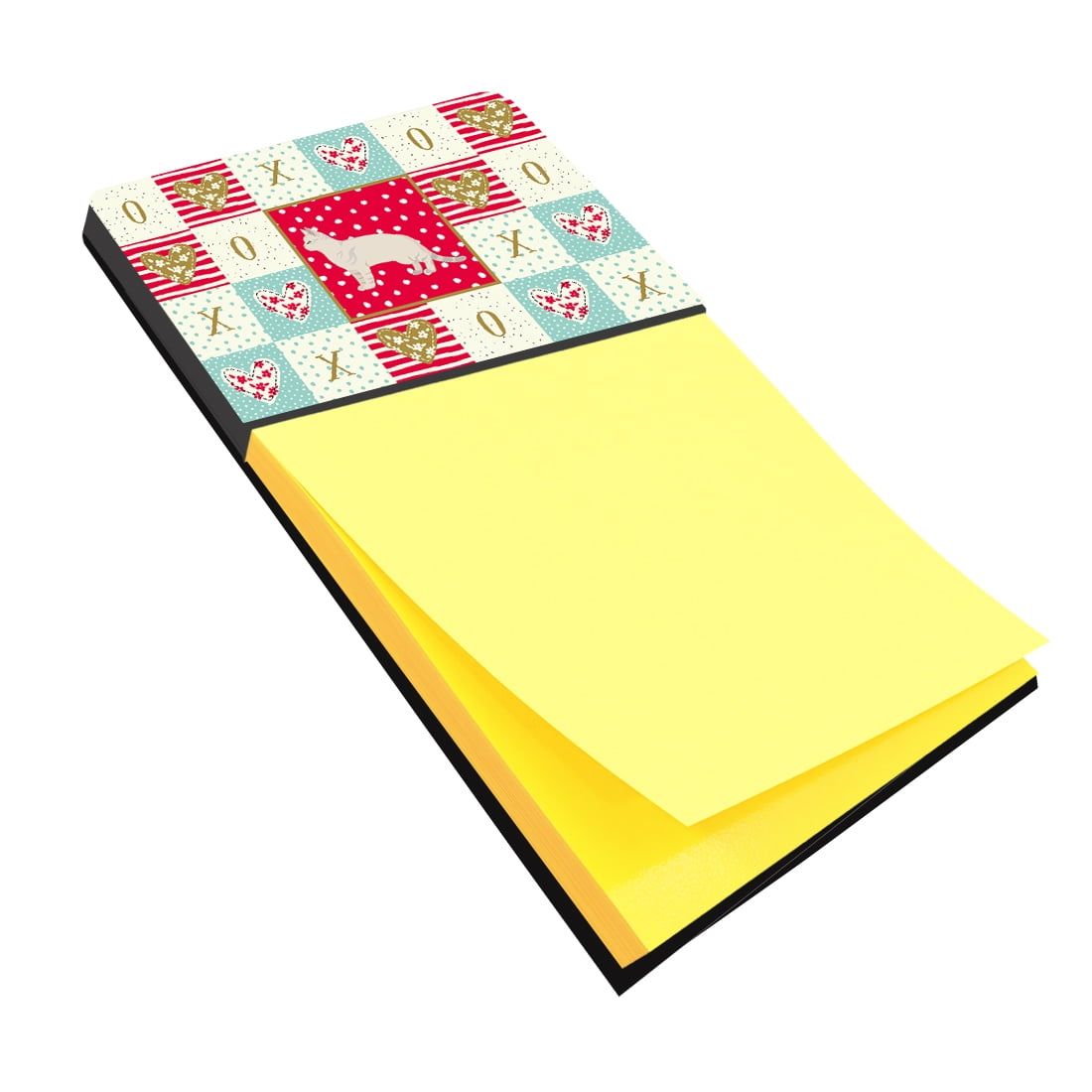 [送料無料] アメリカンショートヘア2 キャットラブ付箋ホルダー レッド [海外通販] | American Shorthair 2 Cat Love Sticky Note Holder Red