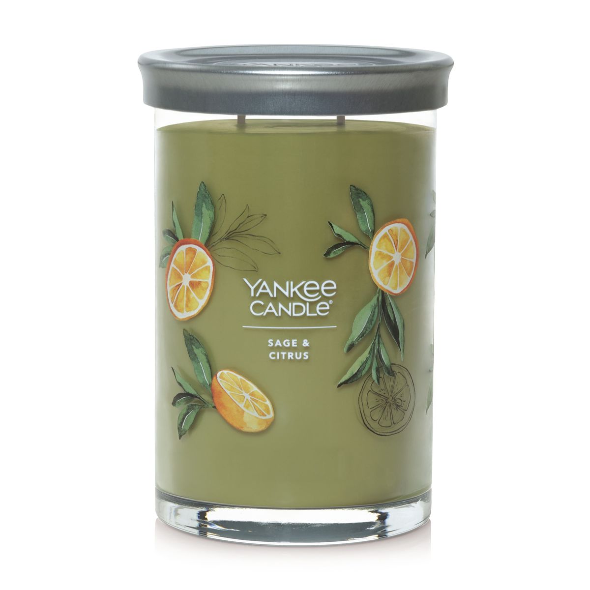 [RDY] [送料無料] Yankee Candle セージ＆シトラス ラージタンブラーキャンドル 20オンス [海外通販] | Yankee Candle Sage & Citrus Signature Large Tumbler Candle, 20 oz