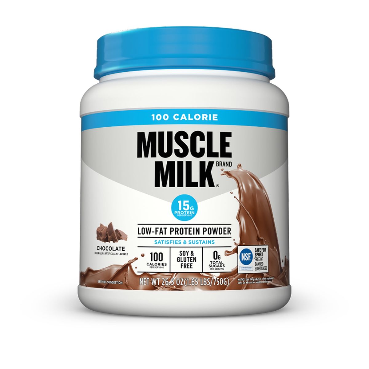 [送料無料] Muscle Milk ゼロ・プロテイン・パウダー、チョコレート、1.65ポンド、25食分、タンパク質15g [海外通販] | Muscle Milk Zero Protein Powder, Chocolate, 1.65 Pound, 25 Servings, 15g Protein