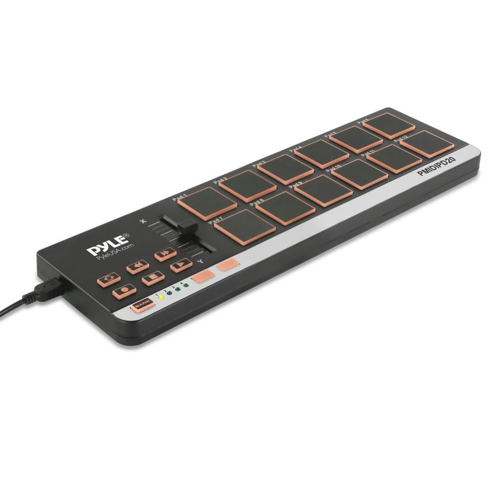 [RDY] [貨物輸送無料] Pyle PMIDIPD20 - midi 制御装置・膜鳴楽器パッド - USBオーディオ・界面 [外国で通信販売] | Pyle PMIDIPD20 - midi Controller Drum Pad - USB Audio Interface