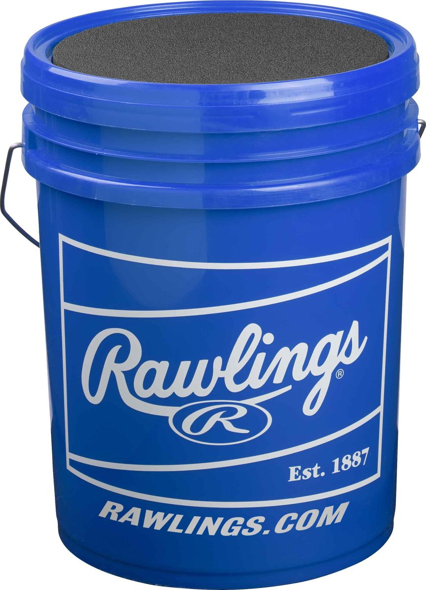 [RDY] [貨物輸送無料] Rawlings 6gal・ユース・レイズド・シーム・ボール／井戸釣瓶・ジャズバンド - R100-UPYどんぶり鉢30個付き添い人 [外国で通信販売] | Rawlings 6 Gallon Youth Raised Seam Ball/Bucket Combo - Includes 30 R100-UPY